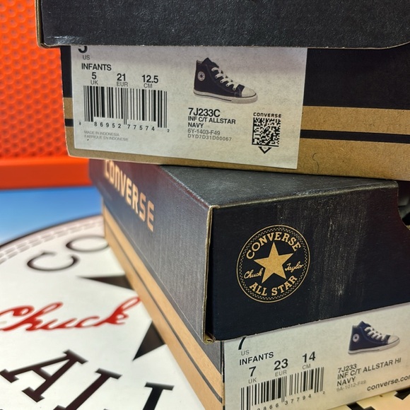 Converse Chuck Taylor Navy Black High Top - Picture 8 of 8